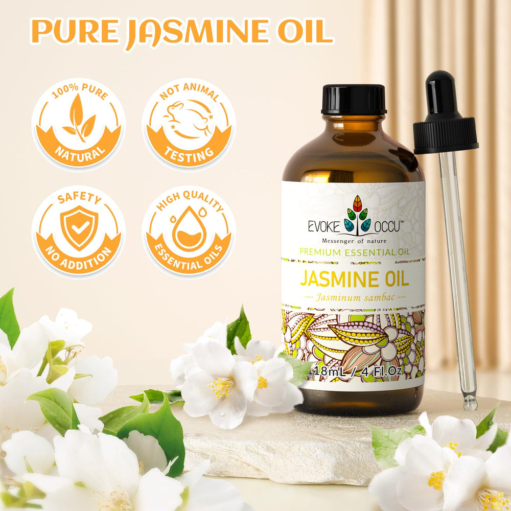 EVOKE OCCU Jasmine candle soap making setup highlights DIY fragrance.
