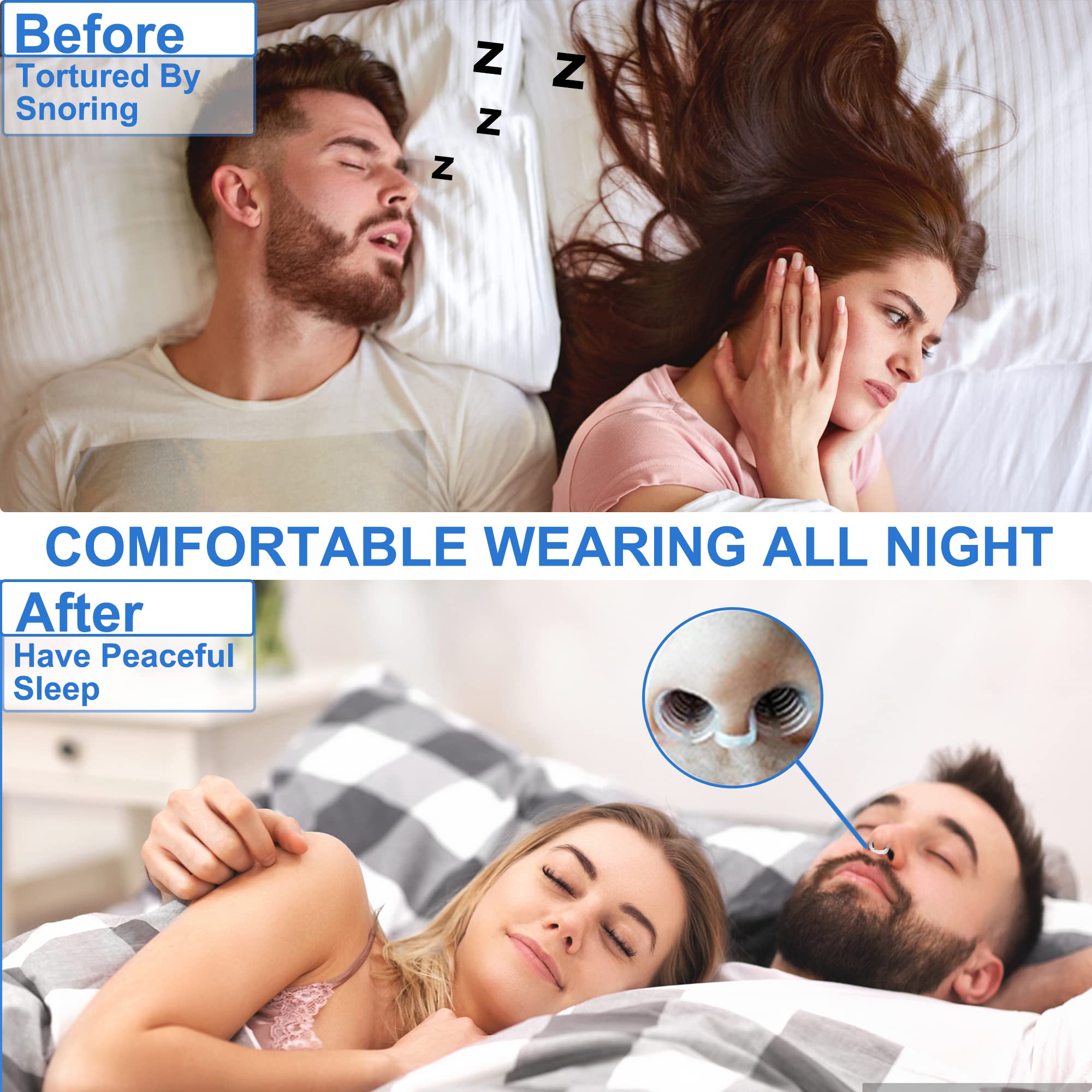 EXCYINSI nasal dilators insert for easier nasal airflow at night
