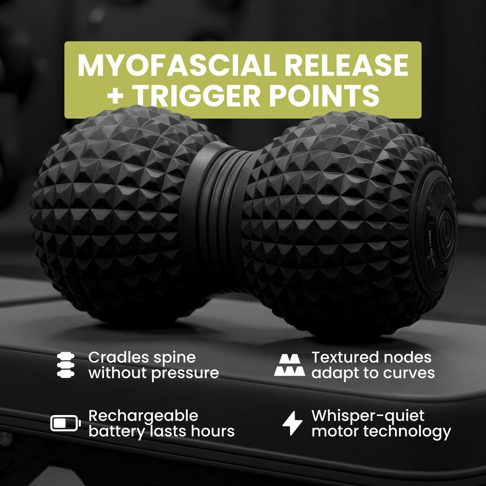 EXELLEON peanut massage ball four modes for customizable vibration and comfort