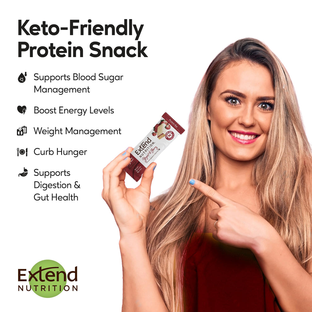 Extend Bar individually wrapped for on-the-go office breaks.