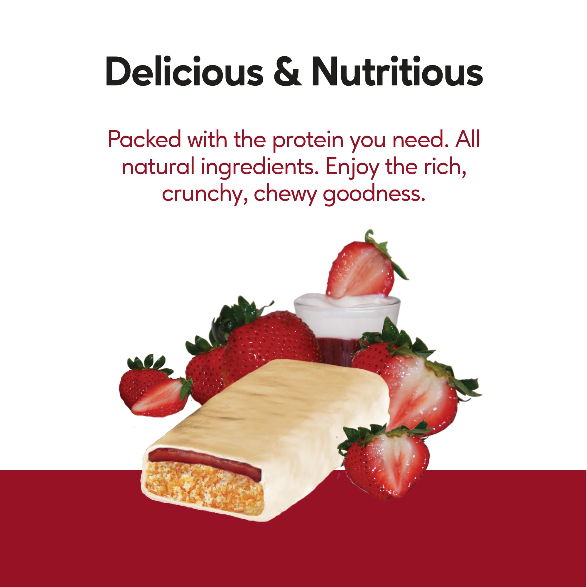 Extend Bar clean formulation with no artificial flavors or sweeteners.