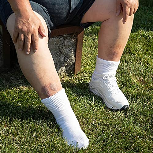 Extra Wide Quarter Sock packaging image shows three pairs in a neat box for easy gifting and storage