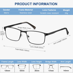 EYECEDAR brown reading glasses with adjustable nose pads for a tailored fit
