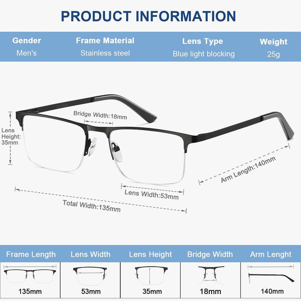 EYECEDAR blue light blocking lenses reduce eye fatigue during screen work.