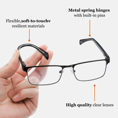 EYECEDAR transparent HD lenses for crisp, distortion-free vision