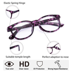 EYEGUARD spring hinges and durable design for reliable daily use.