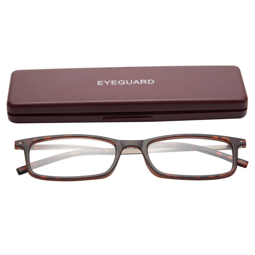 EYEGUARD reading glasses fit all face shapes for comfortable everyday wear.