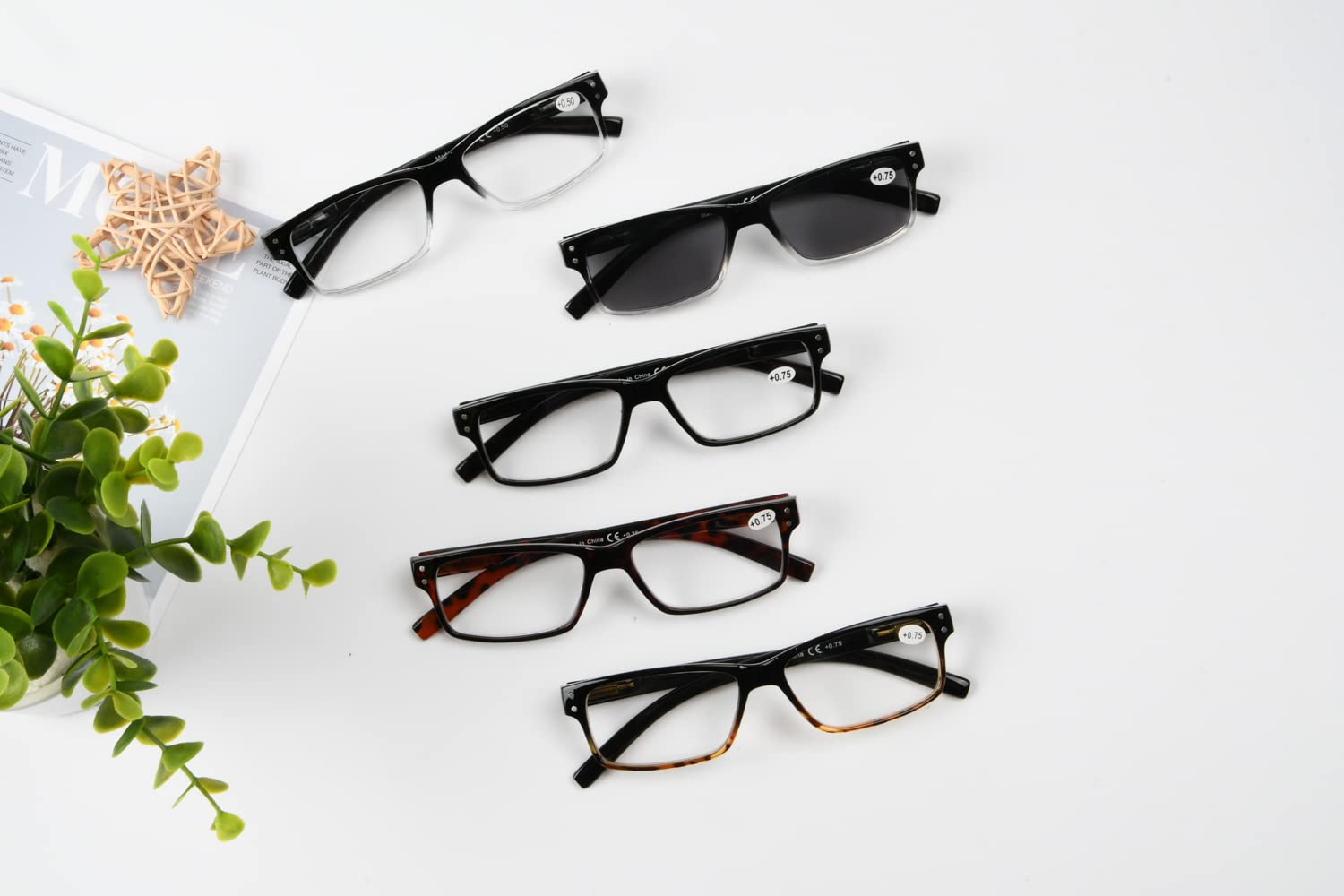 Eyekepper clear lenses closeup with sharp vision.