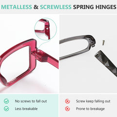 Eyekepper oversized readers for women in a six-pack offering varied looks