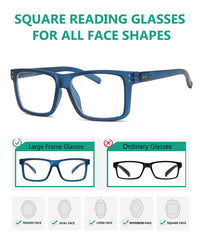 Eyekepper reading glasses on a desk for comfortable extended reading.
