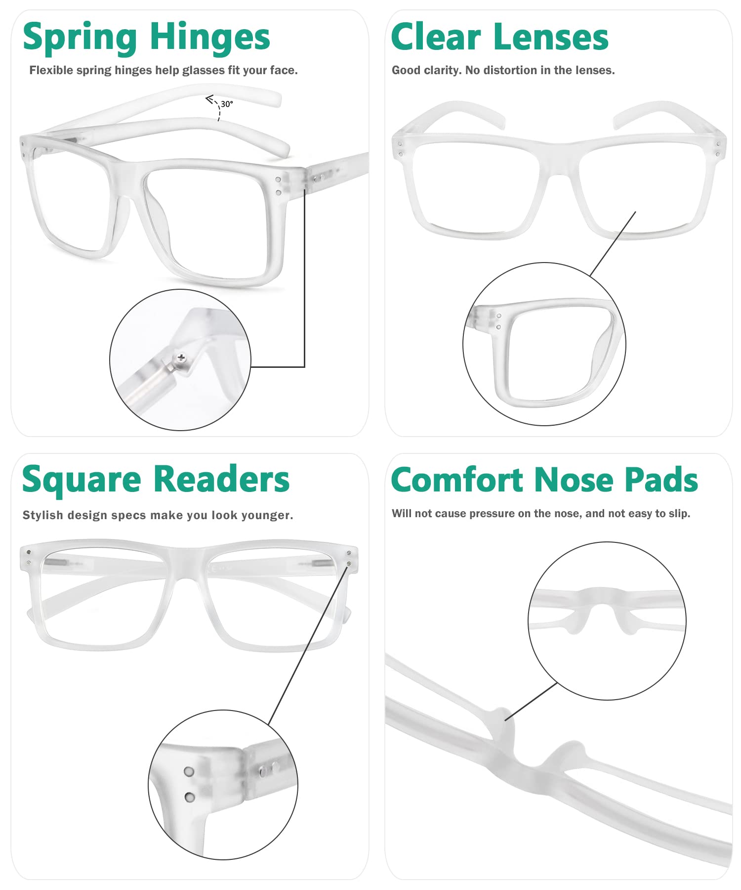 Compact Eyekepper glasses tucked in a bag for on-the-go use.