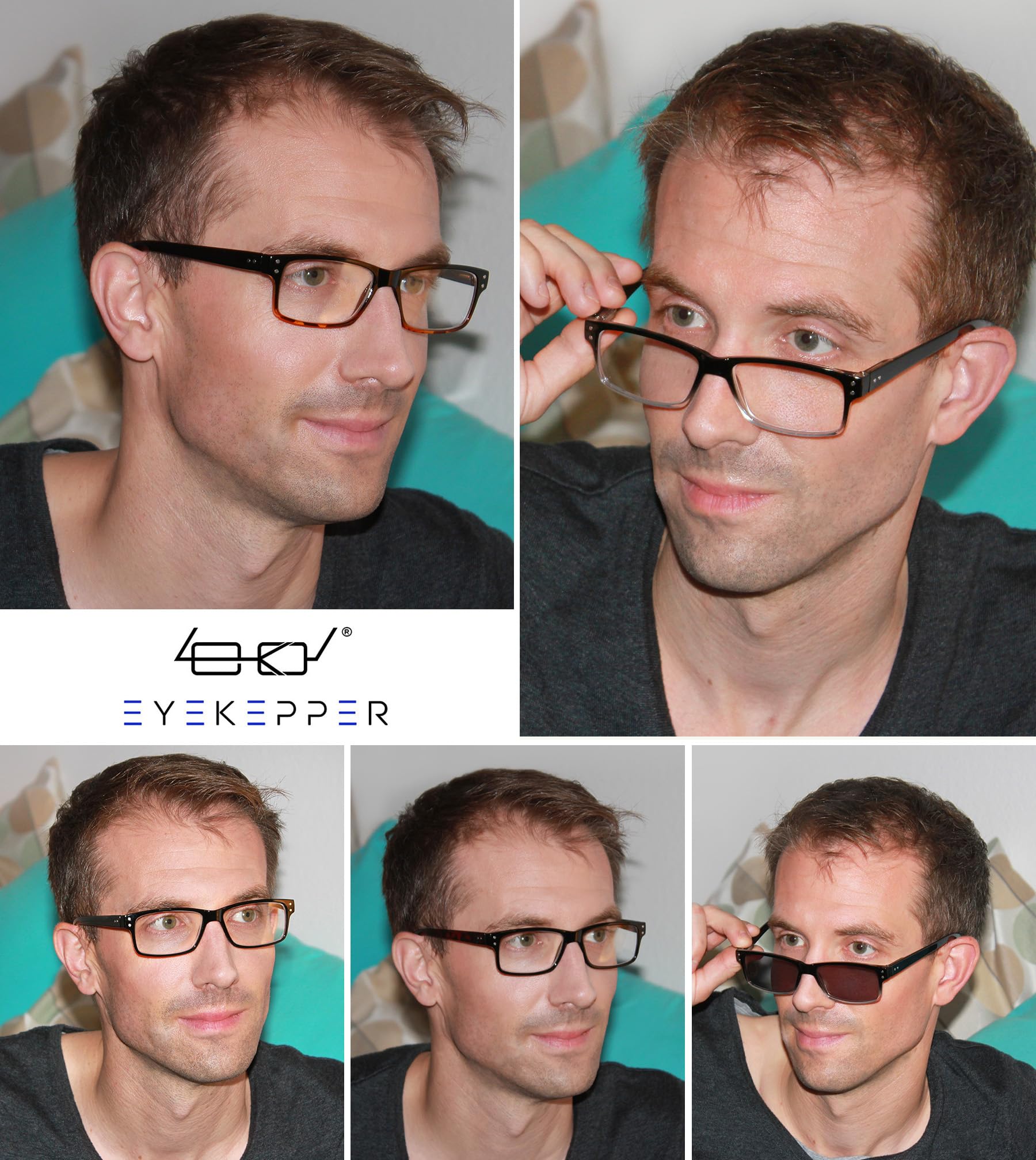 Eyekepper spare glasses kept at home, car, and office