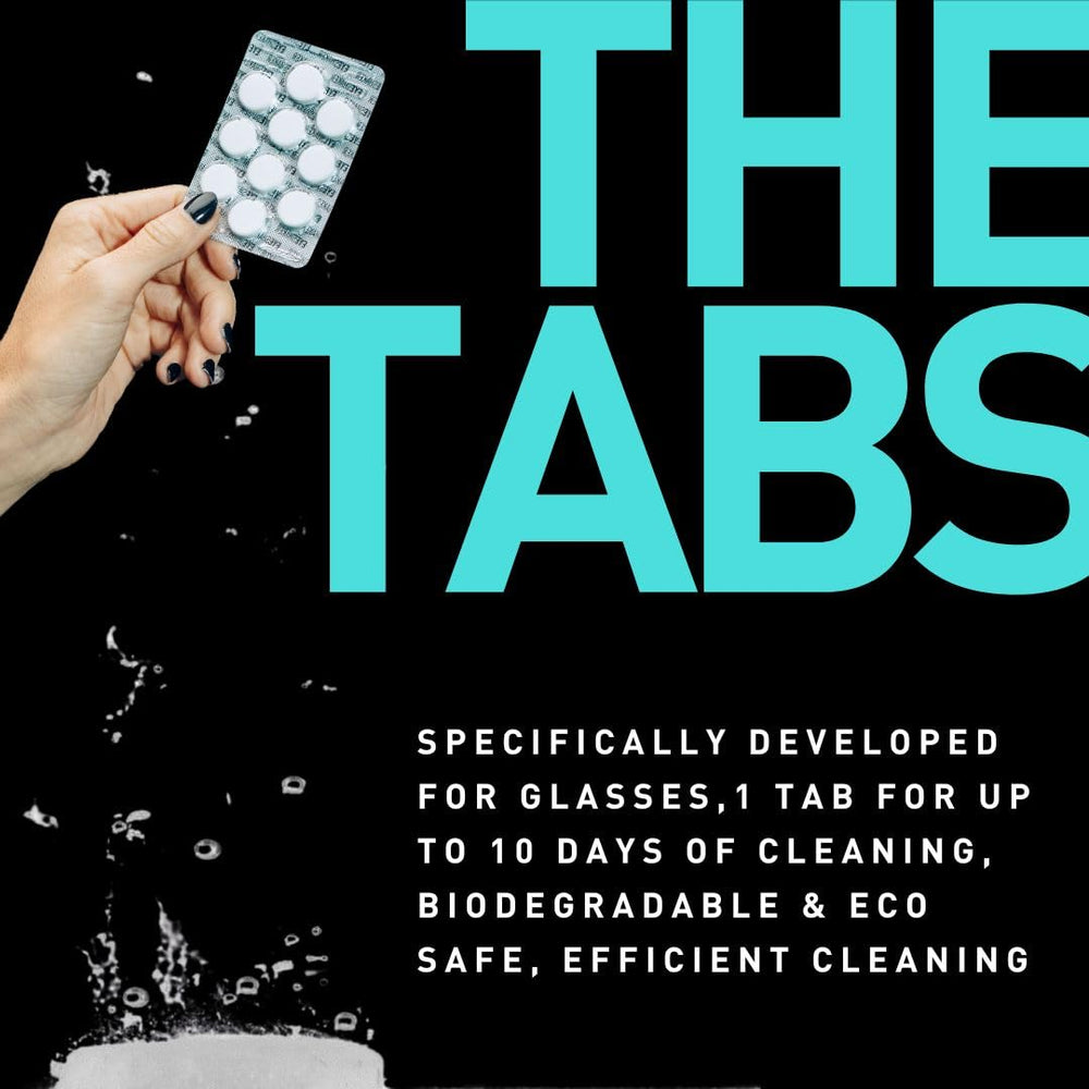 Eyeshaker cleaning sunglasses quickly without scratching coatings