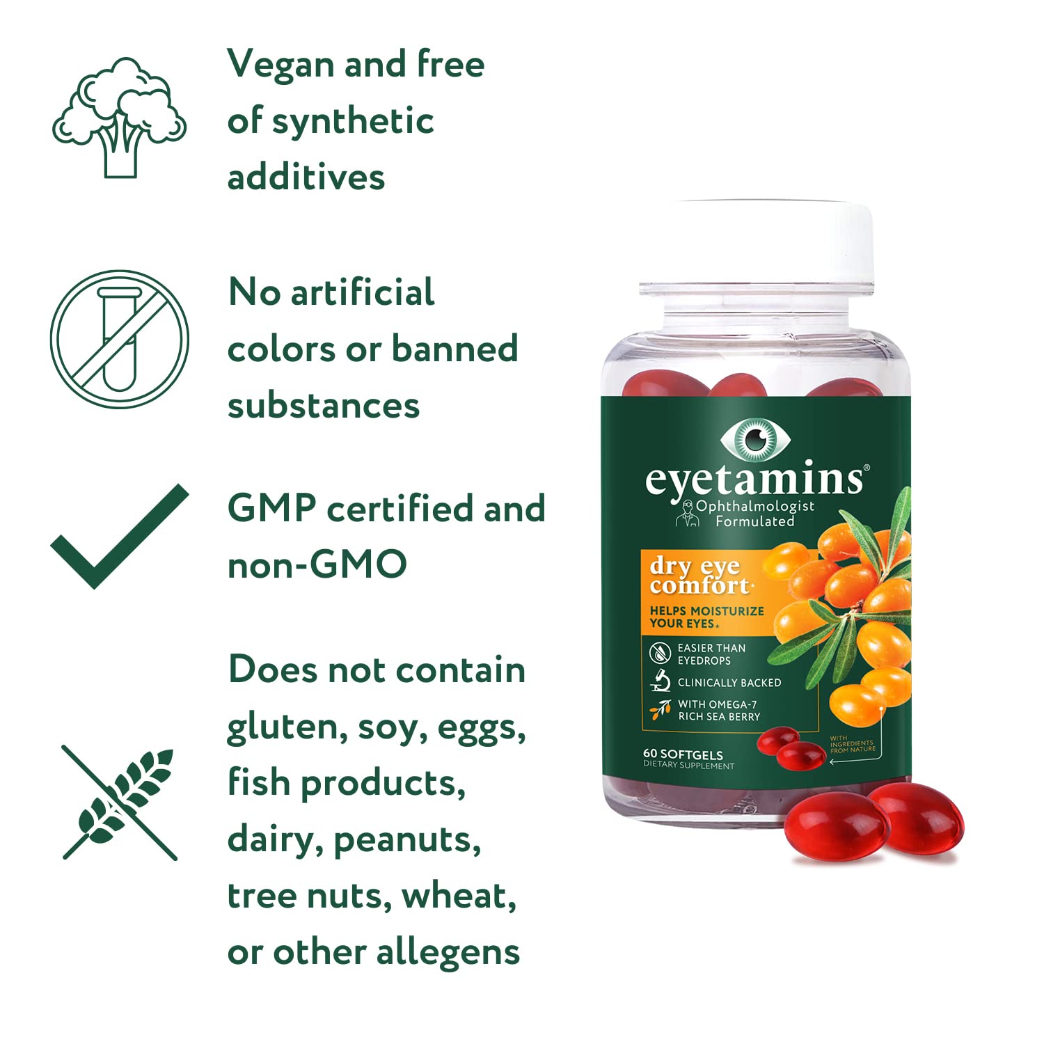Eyetamins Dry Eye daily routine scene suggesting consistent use.