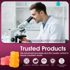 EYHBQIA ingredients panel shows psyllium, inulin, ACV and vitamins