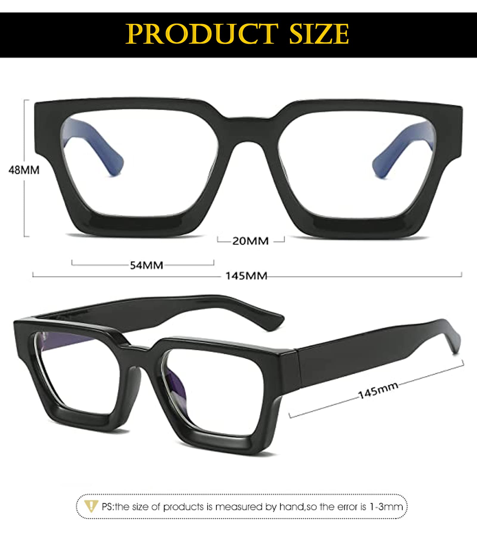 EYLRIM glasses on a desk setup, ideal for extended work sessions.