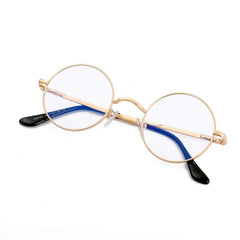 EYLRIM blue light glasses packaging with pouch and microfiber cloth.