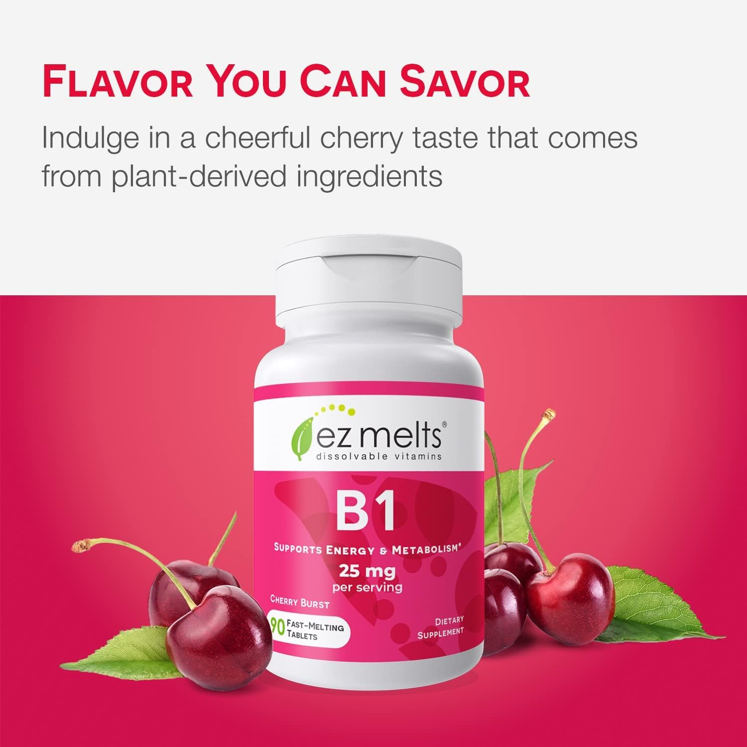 EZ Melts B1 45-day supply in a convenient 2-pack for ongoing use