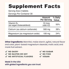 EZ Melts dissolving in mouth demonstrates quick, on-the-go nourishment.