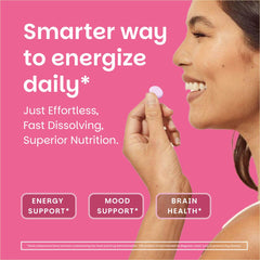 Ez Melts dissolve-under-tongue action for fast absorption