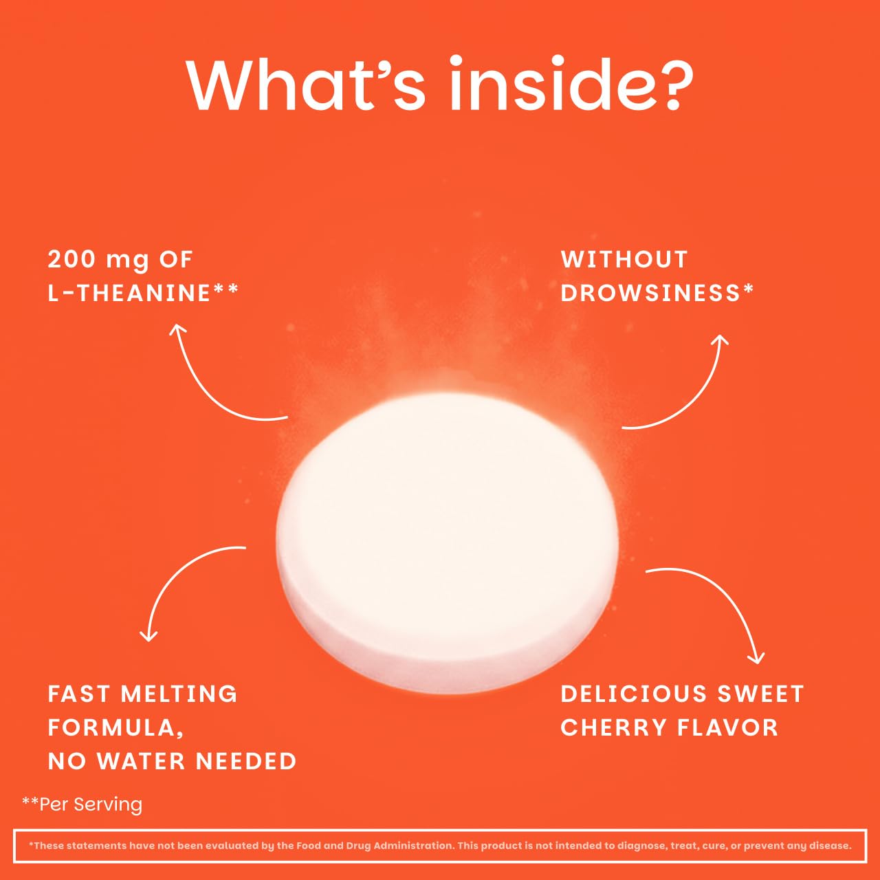 EZ Melts L-Theanine helps maintain focus during busy tasks