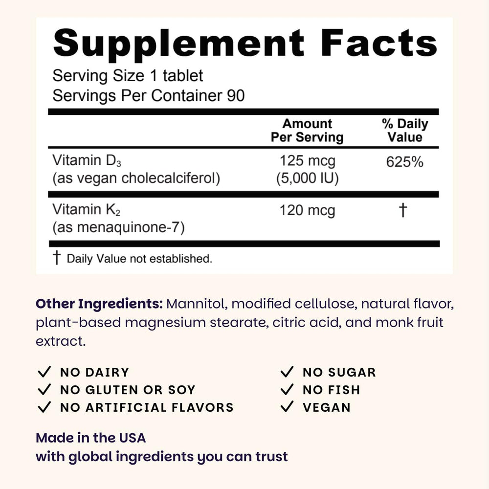 EZ Melts vegan non GMO formula highlighting clean daily vitamins