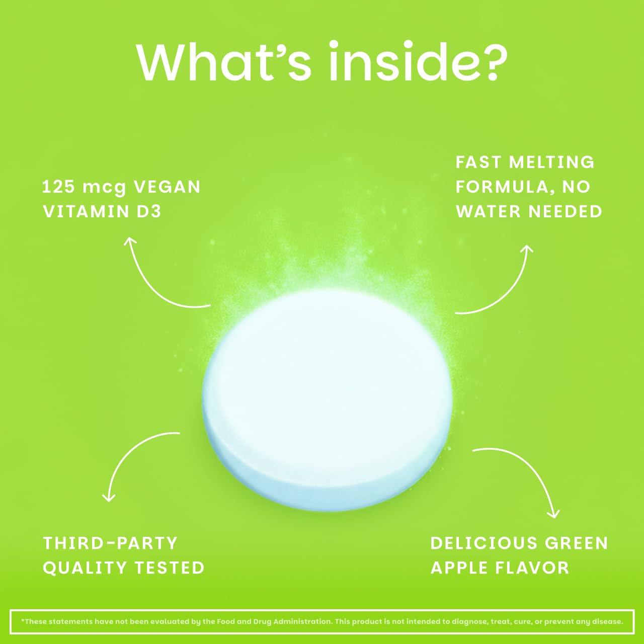 Vegan and non-GMO label signals clean, plant-based ingredients
