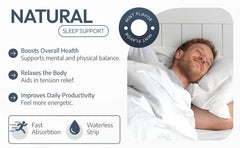 EZ VITAMINS sleep strip on-the-go in a pocket for easy use.