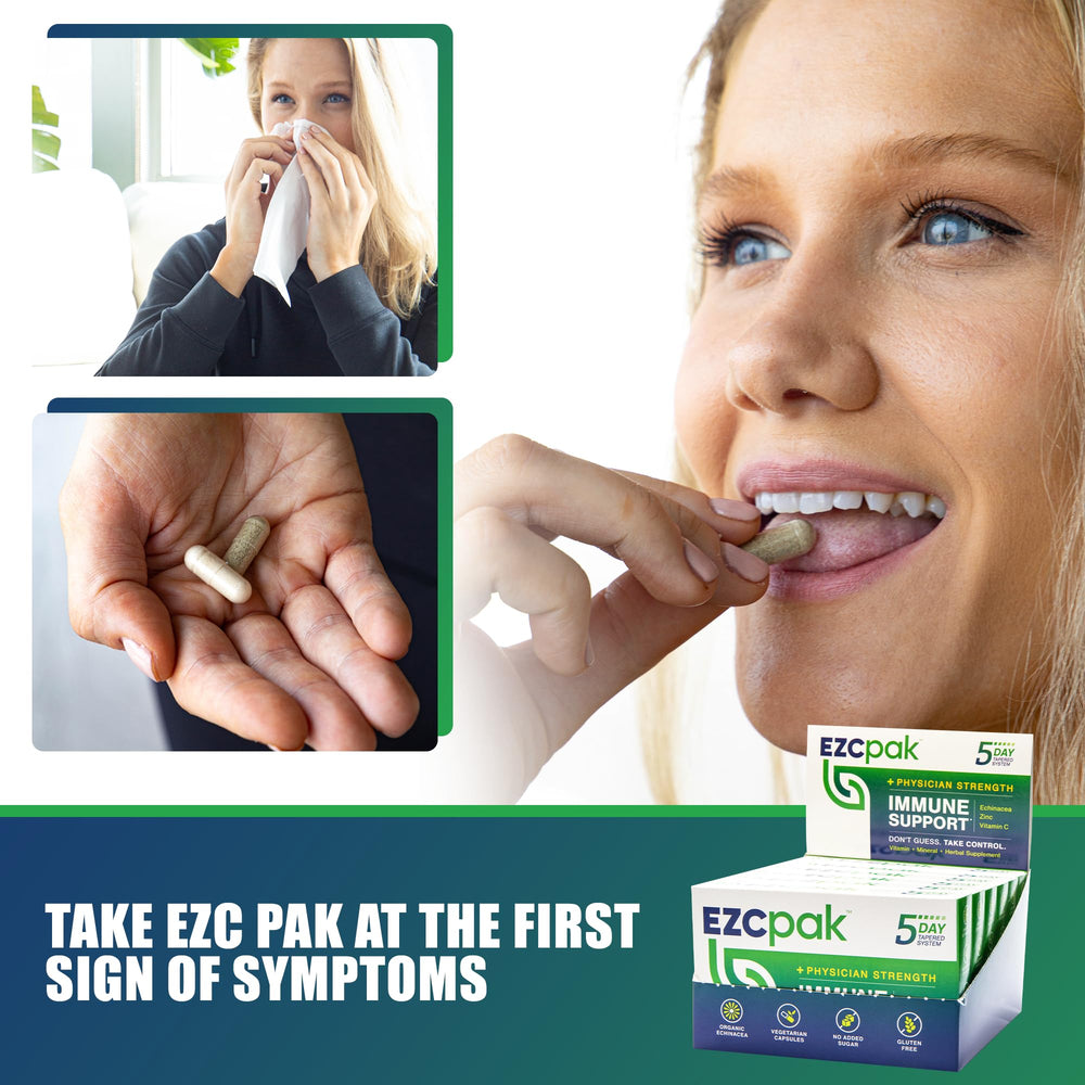 EZC Pak pack of 6 boxes suited for multiple courses.