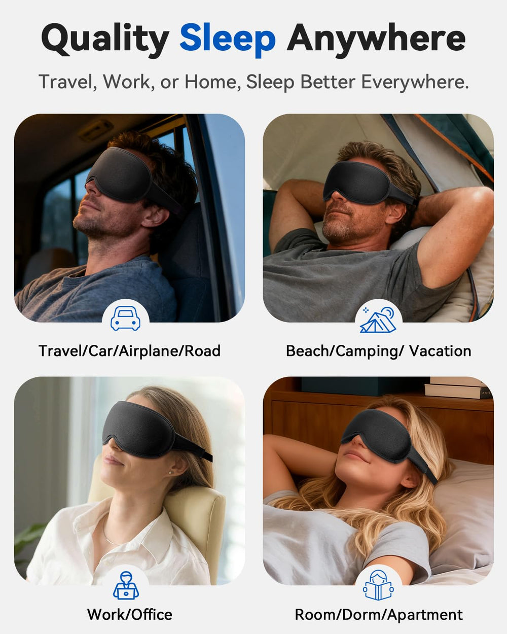 FACEMOON comodidad todo el día gracias a diseño suave