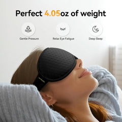 FACEMOON eye pockets offer lash-friendly space for natural blinking.
