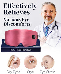 FACEMOON heated eye mask inner pouch removable for easy cleaning.