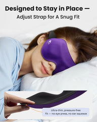 FACEMOON mascarilla borde ultra delgado evita fugas al dormir de lado