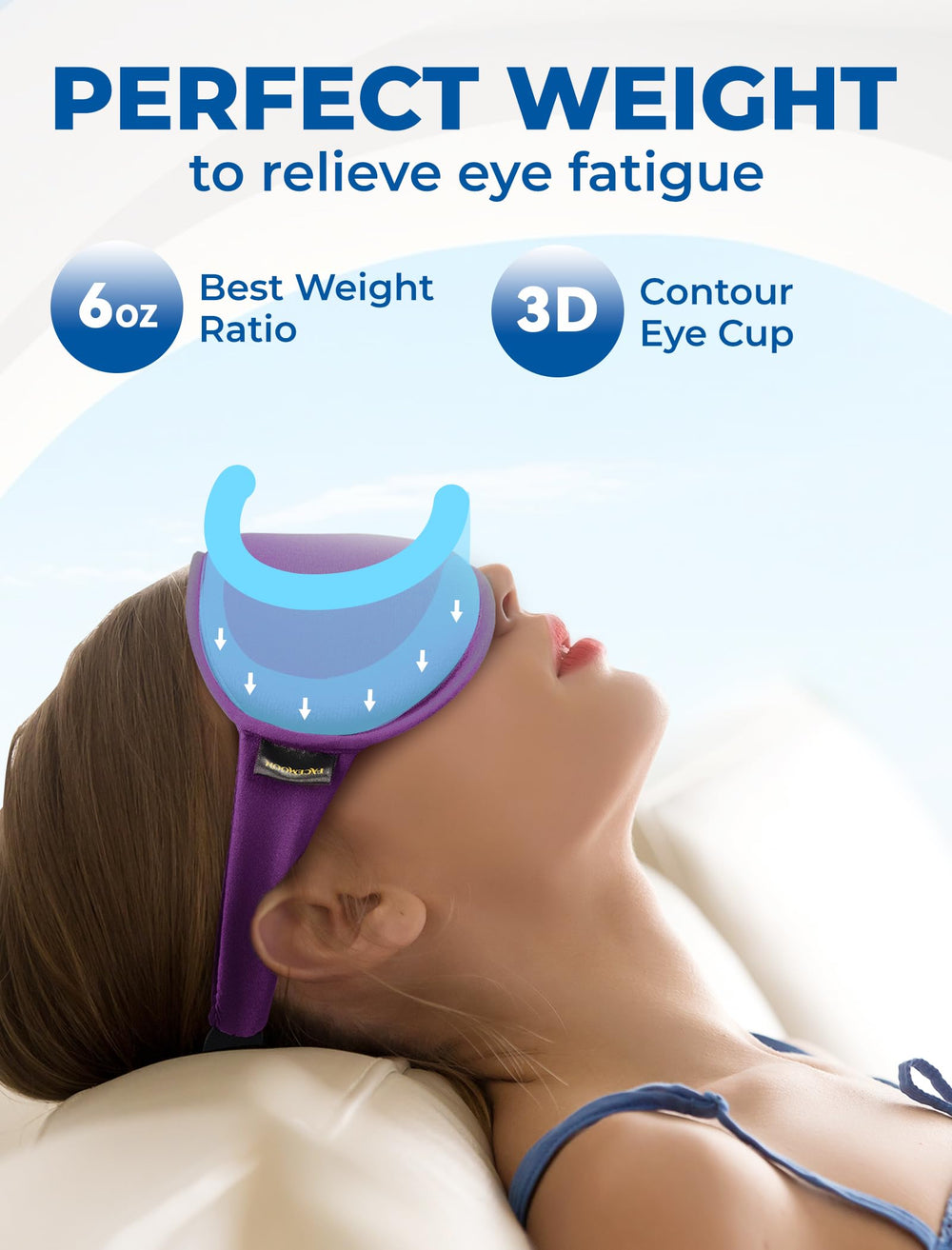 FACEMOON skin-friendly plush fabric feels gentle on mature skin.