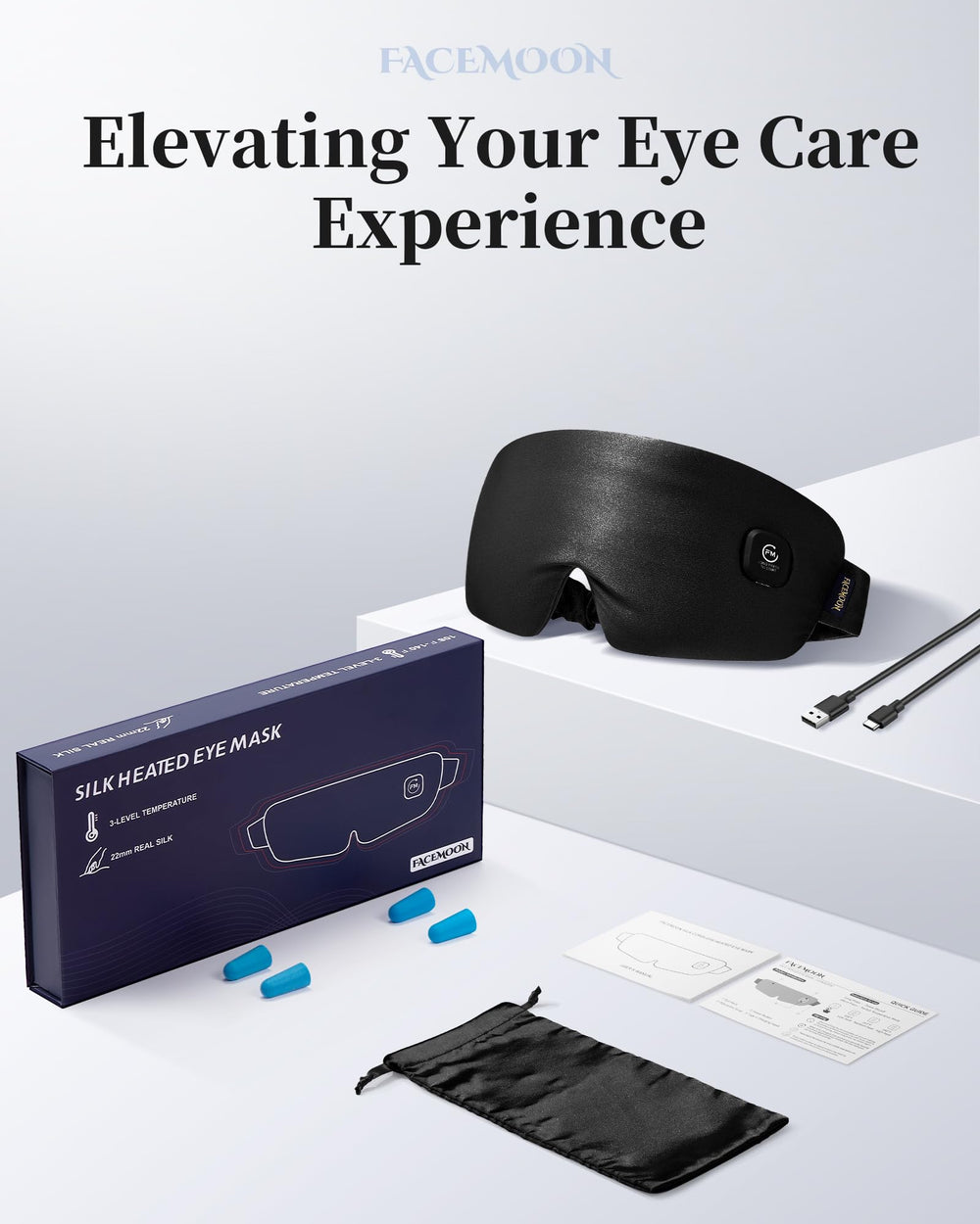 FACEMOON stye-relief warmth supports gentle eye care routines.