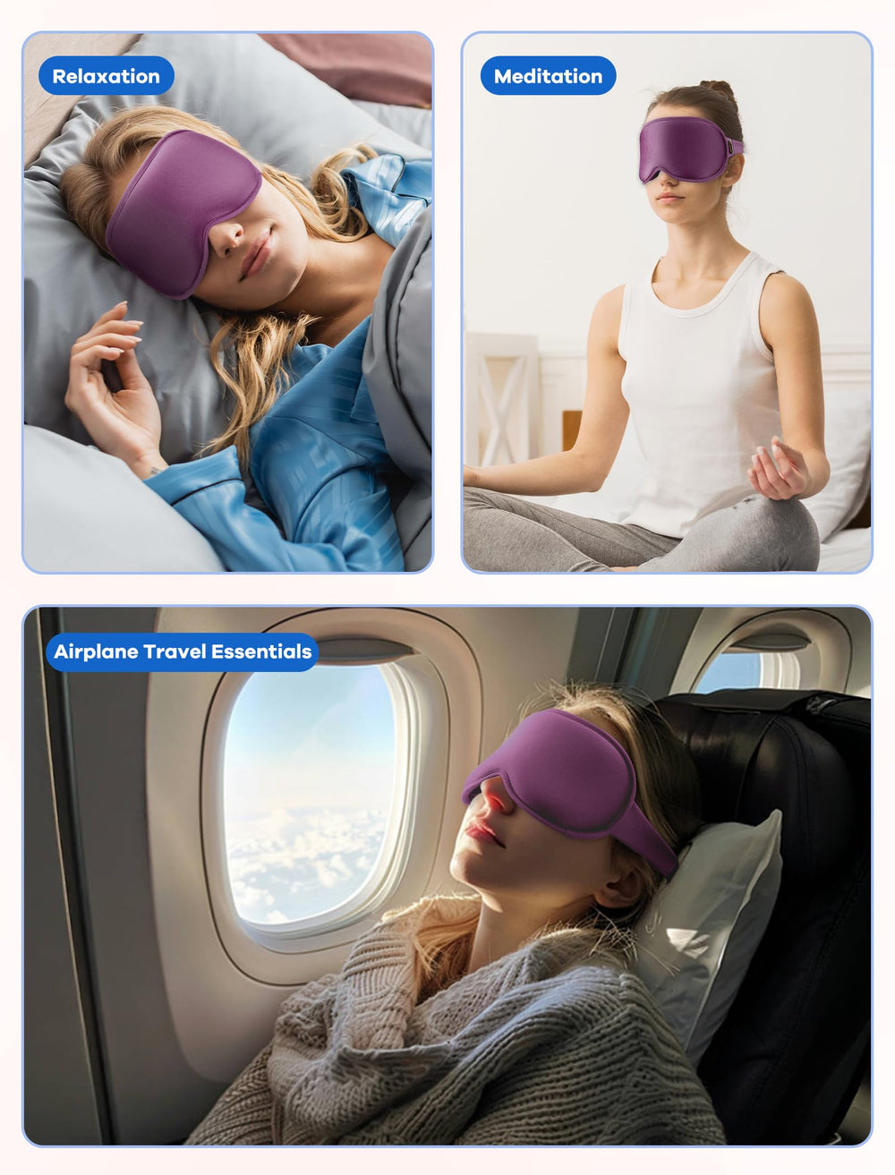 FACEMOON travel storage pouch included for easy packing and portability.