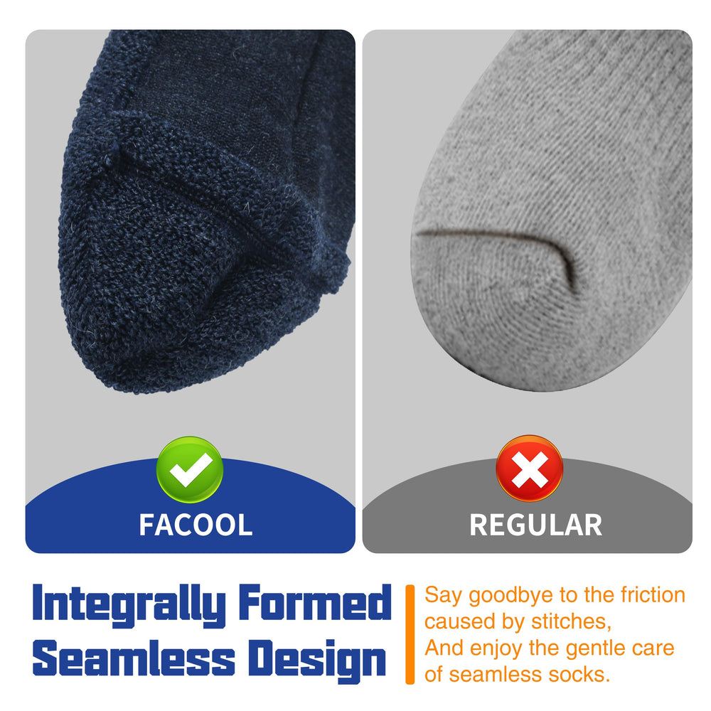 Facool loose-top quarter-length socks provide non-binding comfort