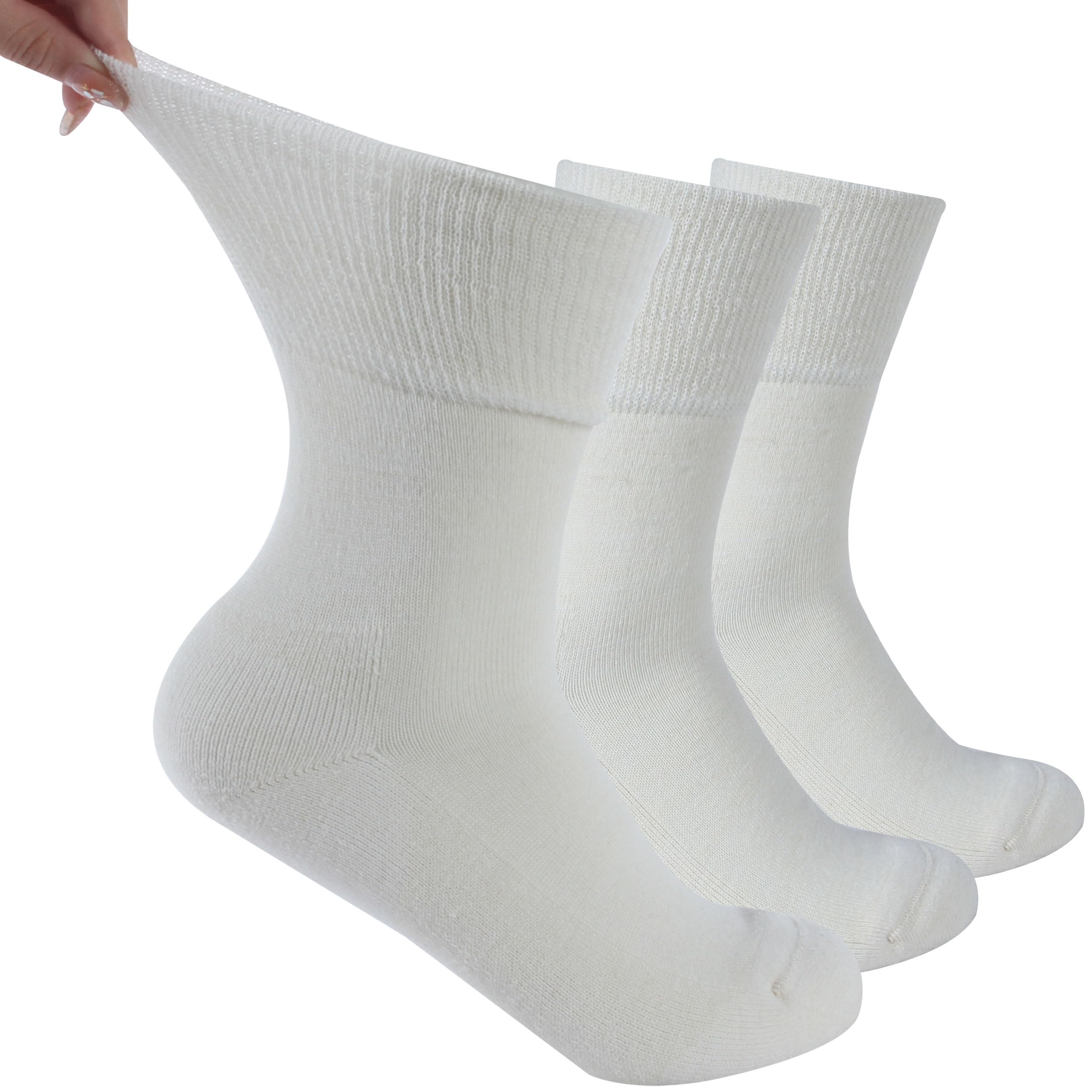 Facool merino wool diabetic sock closeup shows soft knit for everyday comfort.