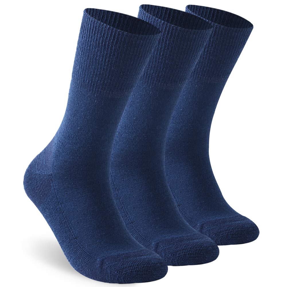 Facool diabetic socks with wider foot fit for comfortable all-day wear.