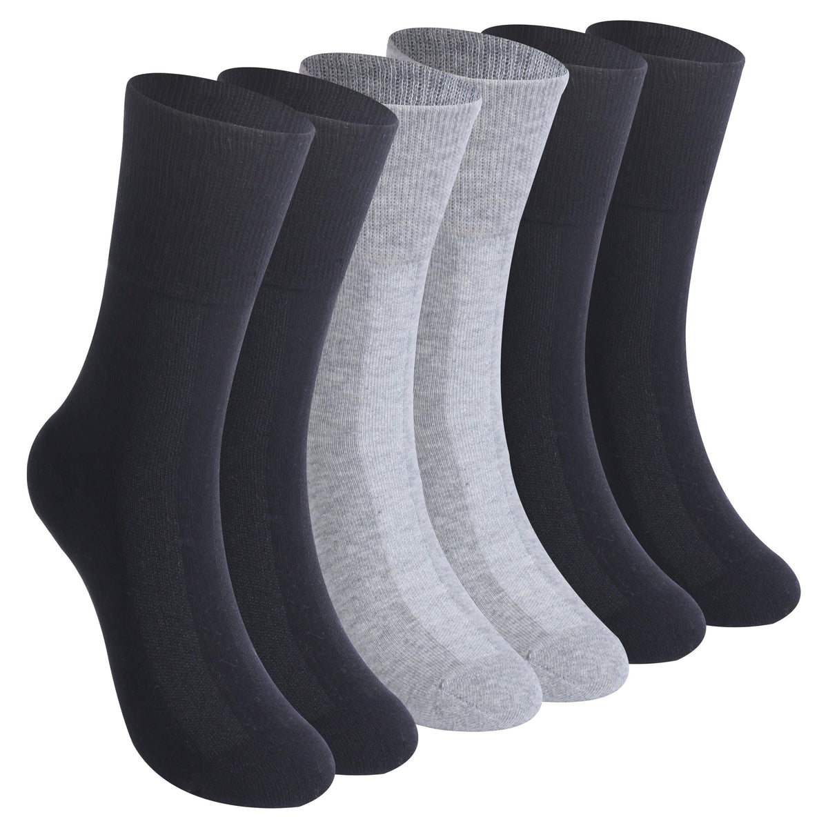 Facool soft cotton socks with a loose top for all-day comfort.