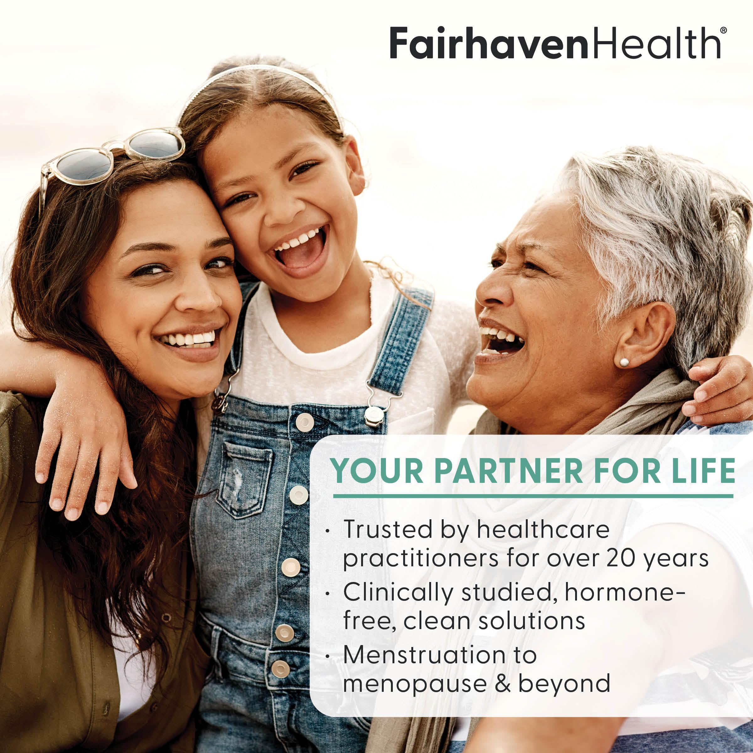 Fairhaven Health bottle integrated into a daily wellness routine