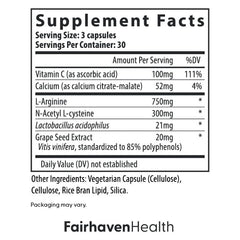 FertileCM label notes FDA-requirements testing for quality assurance.