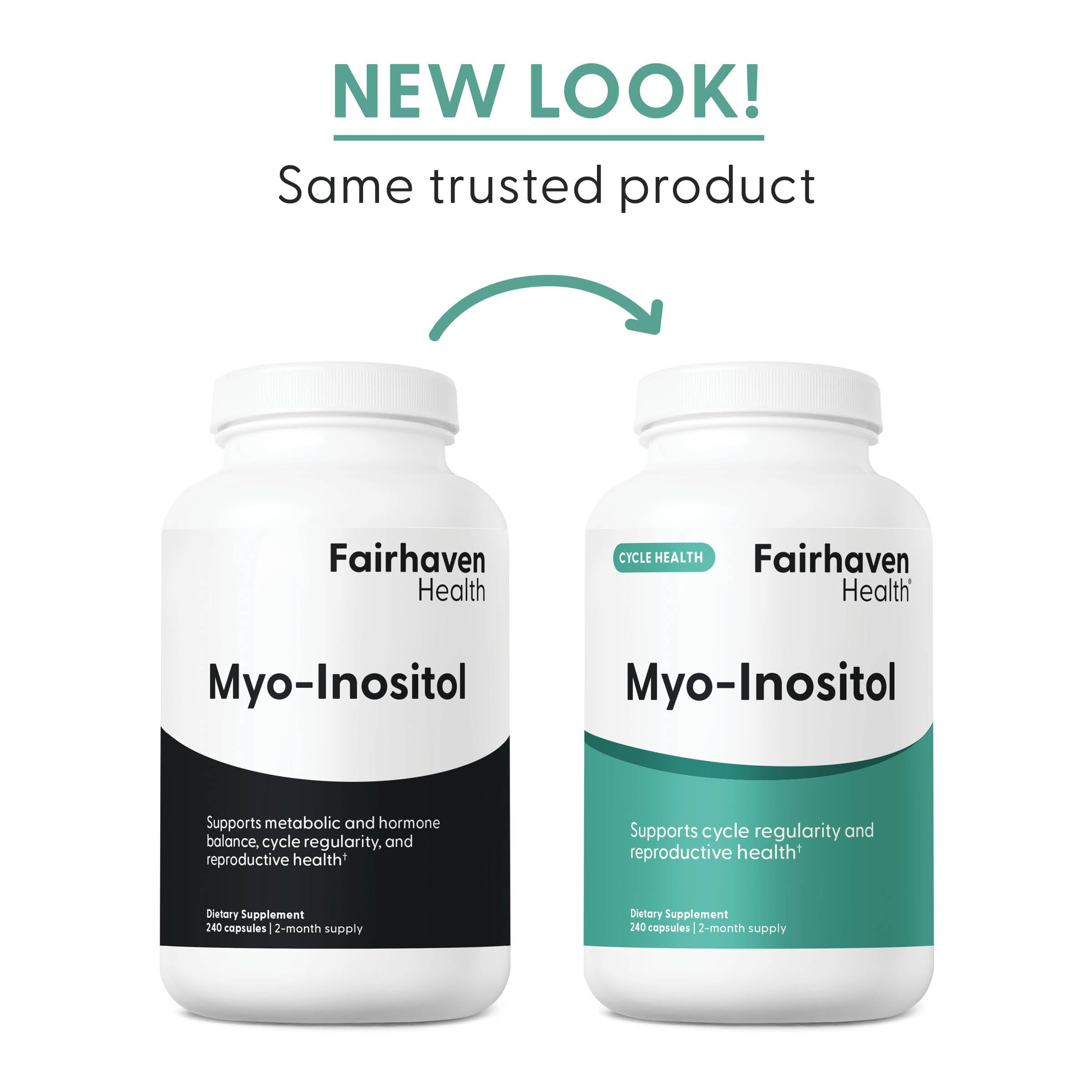 Ingredient label showcases 2000 mg vitamin B8 per serving from Fairhaven Health