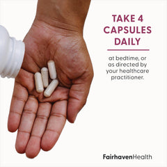 Fairhaven Health Ovaboost packaging front highlighting vegan allergen-free formula.