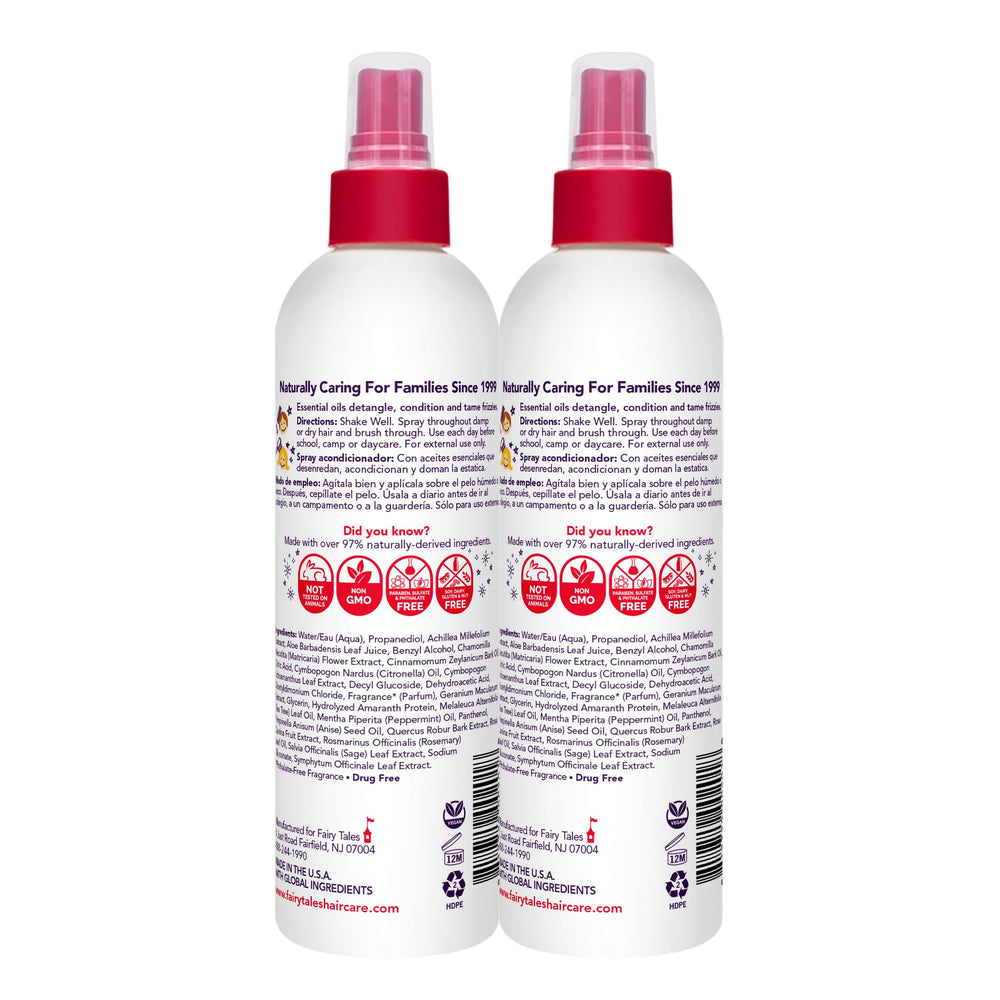 Fairy Tales Rosemary Repel leaves essential oil blend highlights natural fragrance.