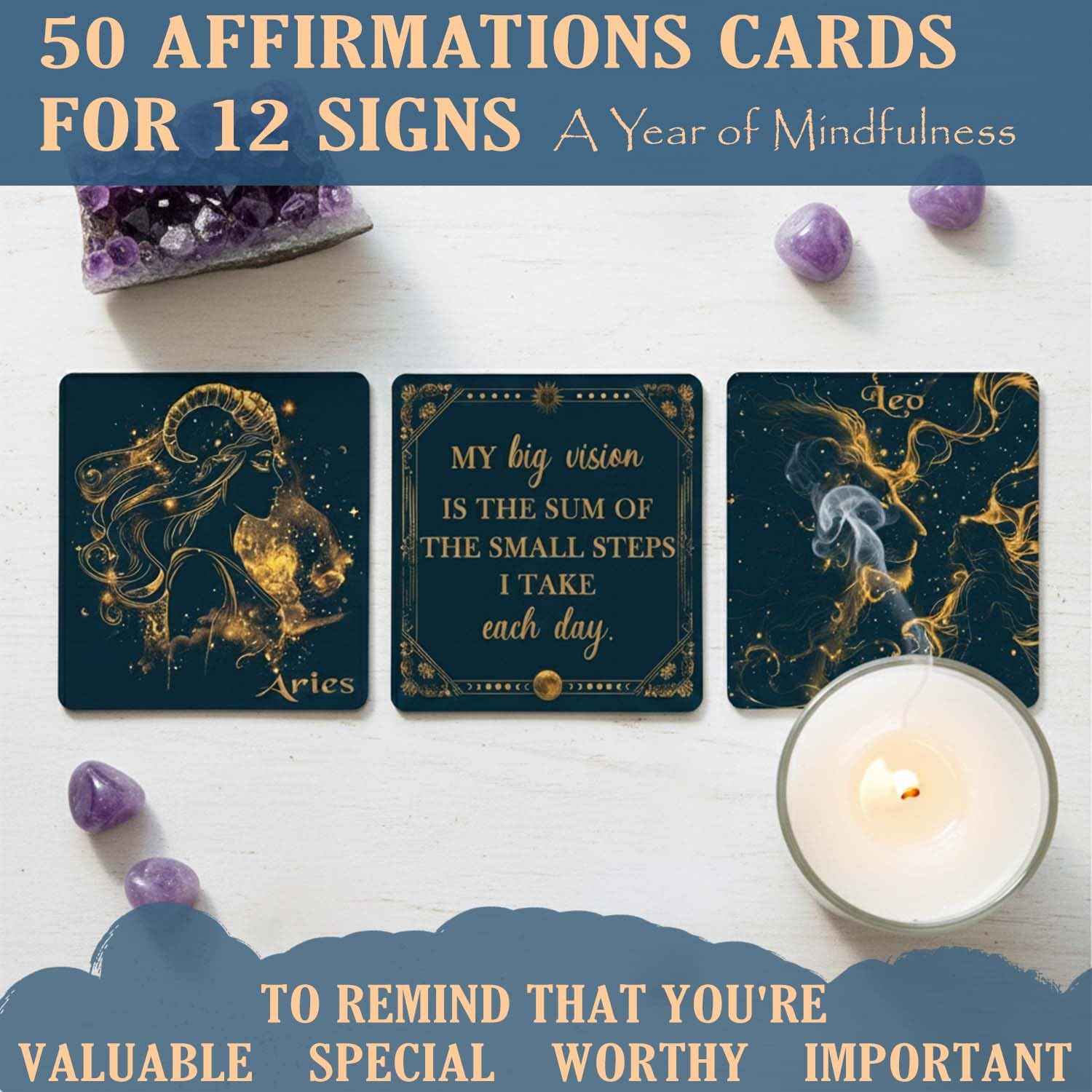 Faivykyd card size 3.1 by 3.9 inches for meaningful prompts.