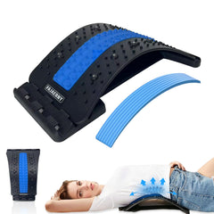 FAJAERNY Back Stretcher with 3-level adjustment for customizable lumbar support