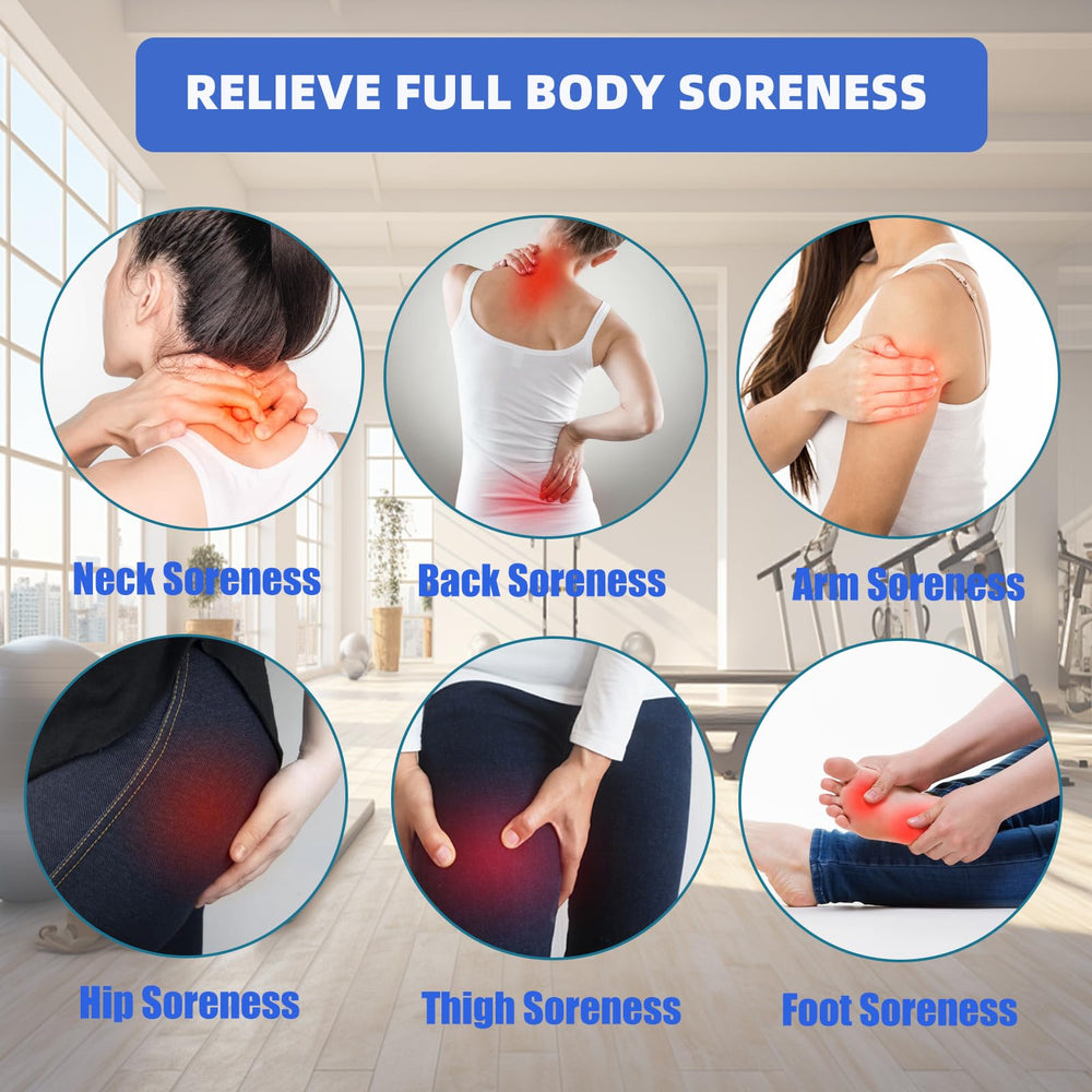 FAJAERNY Trigger Point Massager with S-shaped design targets hard-to-reach areas