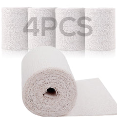 Falling in Art plaster roll masks showing skin-safe material ideal for creative mask making.