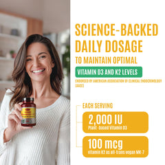 FAMILI+ product label highlights 2000 IU D3 and 100 mcg MK-7